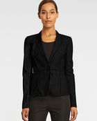 Lafayette 148 New York Leather Blazer - Lyst