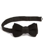 Lanvin Knit Silk Bow Tie - Lyst
