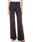 Donna Karan New York High Waist Wide Leg Pants - Lyst