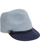 Eugenia Kim Twotone Liesl Crown Cap Fedora - Lyst