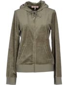 Juicy Couture Hooded Sweatshirt - Lyst