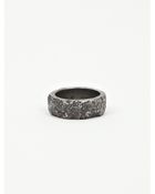 M.cohen Oxidised Sterling Silver Ring - Lyst
