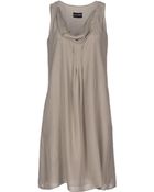 Emporio Armani Short Dress - Lyst