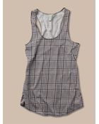 Alternative Apparel Meegs Printed Racerback Tank Top - Lyst