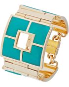 Trina Turk Multi-Color Gemstone Block Bracelet - Lyst