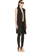 Maison Martin Margiela Black Suit Vest Dress - Lyst