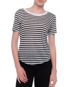 Minden Chan Crew Tee - Lyst