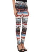 Opening Ceremony Terazzo Stripe Skinny Jeans - Lyst
