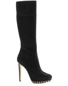 MICHAEL Michael Kors Ailee Suede Tall Boots - Lyst