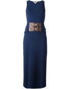 Michael Kors Belted Tank Dress - Lyst