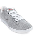 Lacoste Carnaby Evo Marl Grey Sneakers - Lyst