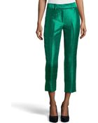 Missoni Cropped Dupioni Ankle Pants - Lyst