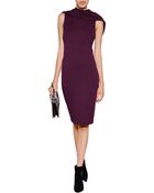 Donna Karan New York Jersey Off-The-Shoulder Dress - Lyst
