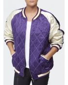 McQ by Alexander McQueen Quilted Bomber Jacket - Lyst