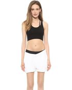 Helmut Lang Split Bind Bra Top Optic White - Lyst