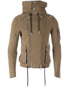Balmain Biker Cardigan - Lyst