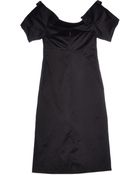 Jil Sander Short Dress - Lyst