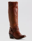 Frye Tall Harness Boots - Carmen - Lyst