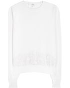 Vanessa Bruno Athé Bacari Wool-Blend Sweater - Lyst
