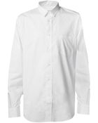 Maison Martin Margiela Classic Collar Plain Shirt - Lyst