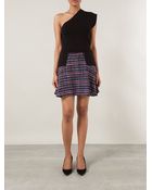 Thakoon Addition Flared Tweed Mini Skirt - Lyst