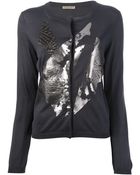 Bottega Veneta Printed Cardigan - Lyst