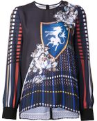 Clover Canyon Printed Blouse - Lyst