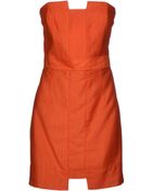 Milly Short Dress - Lyst
