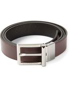 Burberry Textured Belt - Lyst