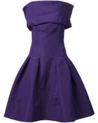 Oscar de la Renta Off The Shoulder Dress - Lyst