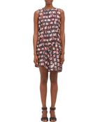 Marni Abstract-Print Poplin Dress - Lyst