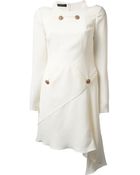 Versace Asymmetric Dress - Lyst