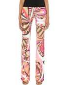 Emilio Pucci Printed Jersey Trousers - Lyst