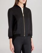 Ted Baker Jacket - Dahlya Snake Embossed Bomber - Lyst