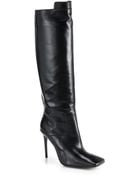 Acne Studios Leather Knee-High Boots - Lyst