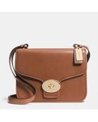 Coach Page Shoulder Bag In Leather - Lyst