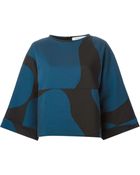 Societe Anonyme Graphic Print Top - Lyst