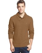 Tommy Hilfiger Portland Shawl Collar Sweater - Lyst