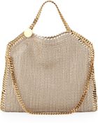 Stella McCartney Falabella Foldover Shoulder Bag Sand - Lyst