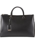 Jil Sander Double-Zip Tote - Lyst