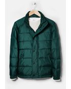 Mango Man Waterproof Feather Down Coat - Lyst