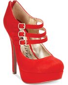 Material Girl Kristin Mary Jane Platform Pumps - Lyst