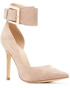 Forever 21 Pointed Ankle-Strap Heels - Lyst