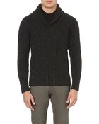 G-star Raw Shawl-neck Knitted Jumper - For Men - Lyst