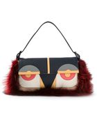 Fendi Bug Baguette Tote - Lyst