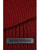 Emporio Armani Wool Scarf - Lyst