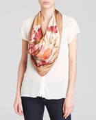Lauren by Ralph Lauren Amelia Floral Silk Scarf - Lyst