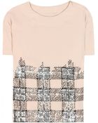 By Malene Birger Delfina Sequined Top - Lyst