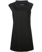 Courreges Structured Sheath Dress - Lyst