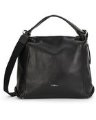Furla Elisabeth Leather Hobo Bag - Lyst
